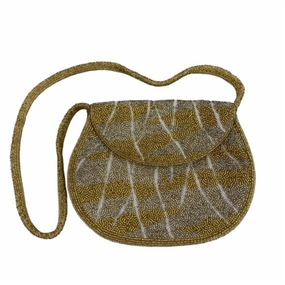 Vintage Walborg Gold Fully Beaded Evening Bag